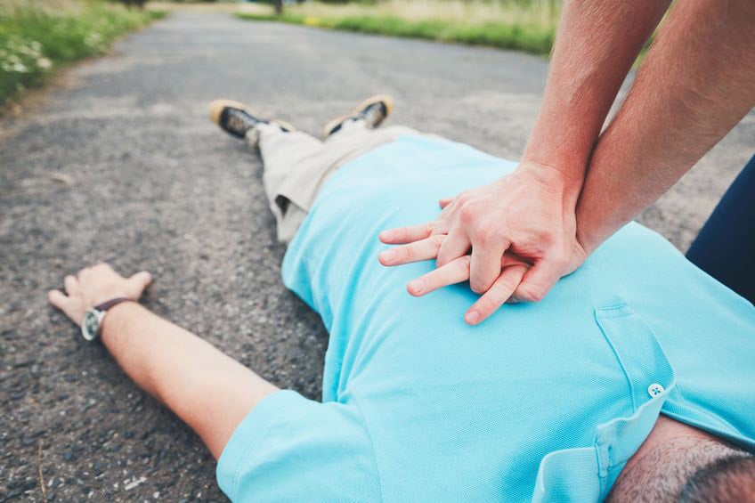 CPR on Covid-19 Victim
